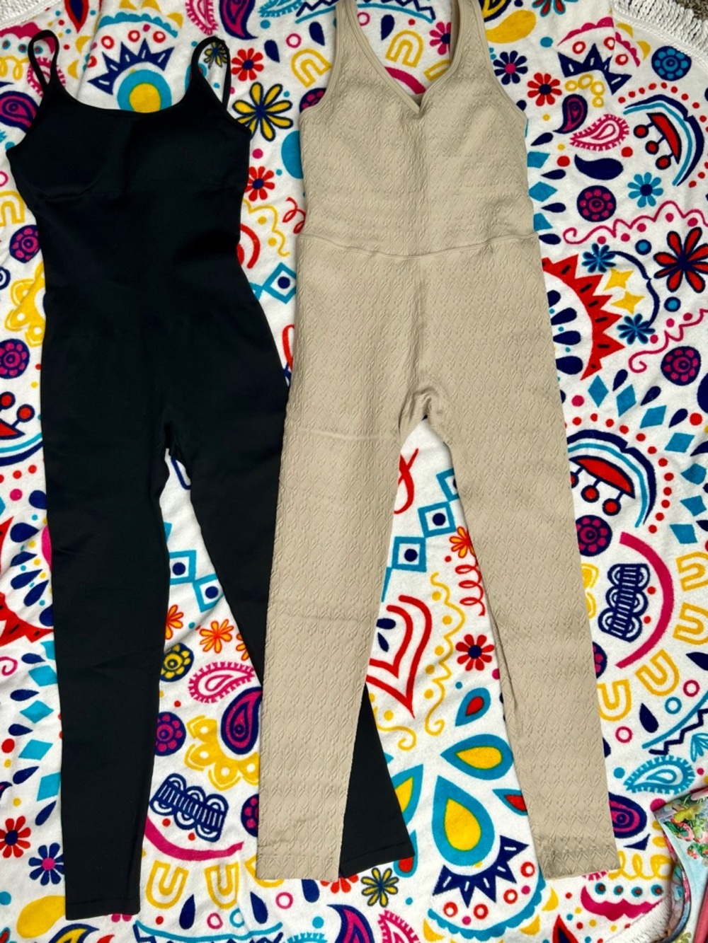 NWOT Target Black & Beige unitard